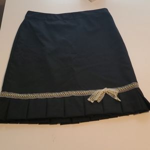 Banana Republic black skirt size 4